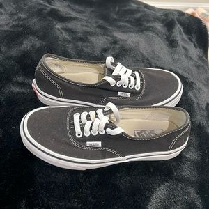 Black Van’s - Woman’s Size 8